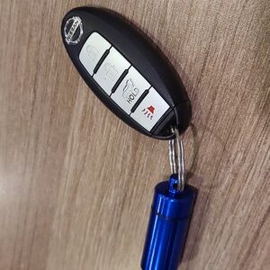 Colorful Capsule Keychain For Pills Or Gum Etc.